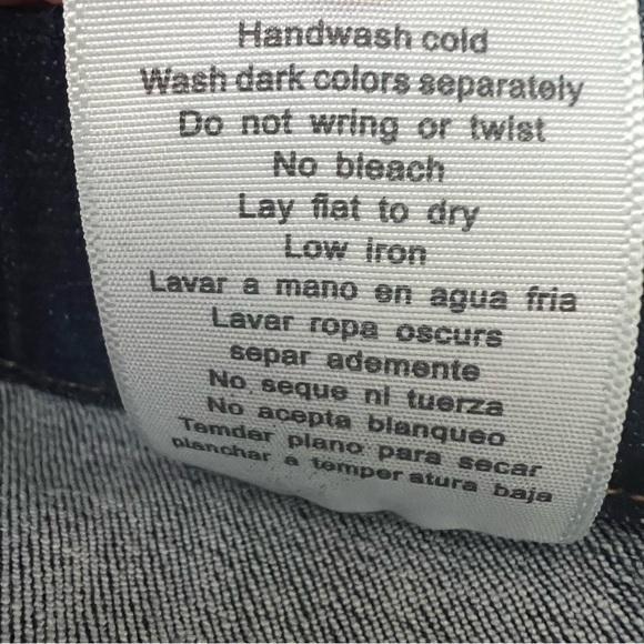 Judy Blue Dark Indigo Pull on Flare High Rise Denim Jeans Boho Stretch Size 27 - Picture 14 of 15